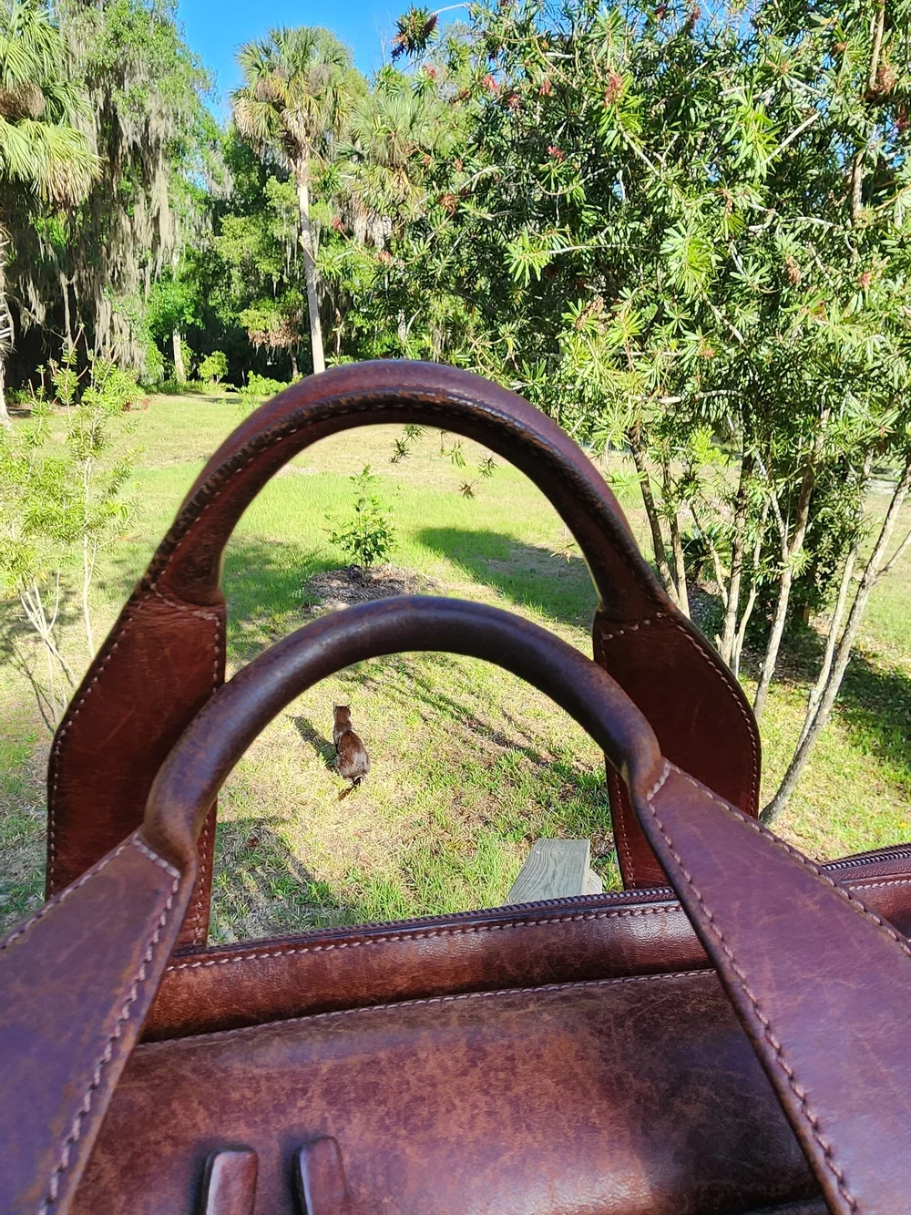 Hartmann Classic Brown Leather Laptop Briefcase with Shoulder Strap